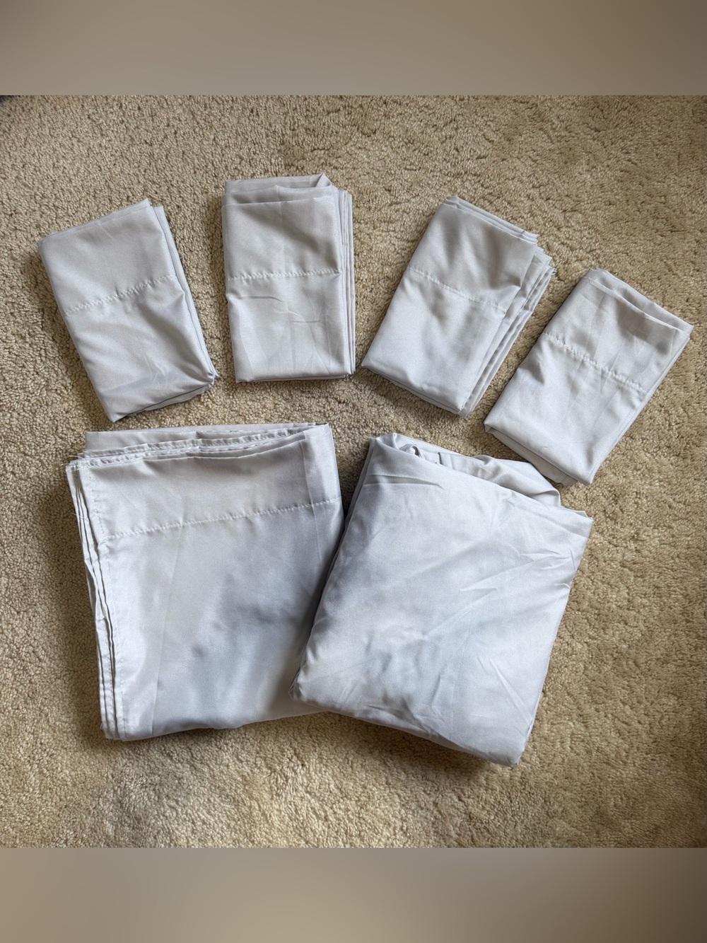 Beige Sheet Set Full - Neutral Solid